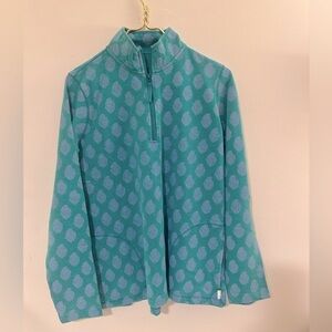 Orvis Quarter Zip Sweatshirt Size Medium